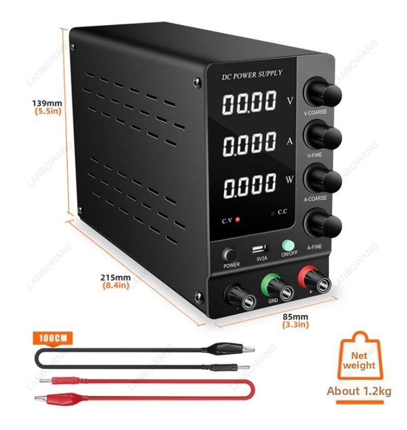 0‑32V 0‑6A Digital Variable Re - đánh giá và giá Electronics Repair Lab