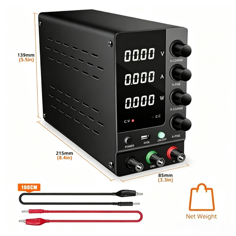 0-32V 0-6A Variable Regulated  - đánh giá và giá Electronics Repair Bench